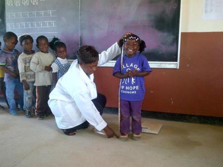 voh chongwe height measurements