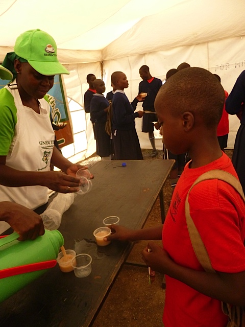 Kenya - tea sampling