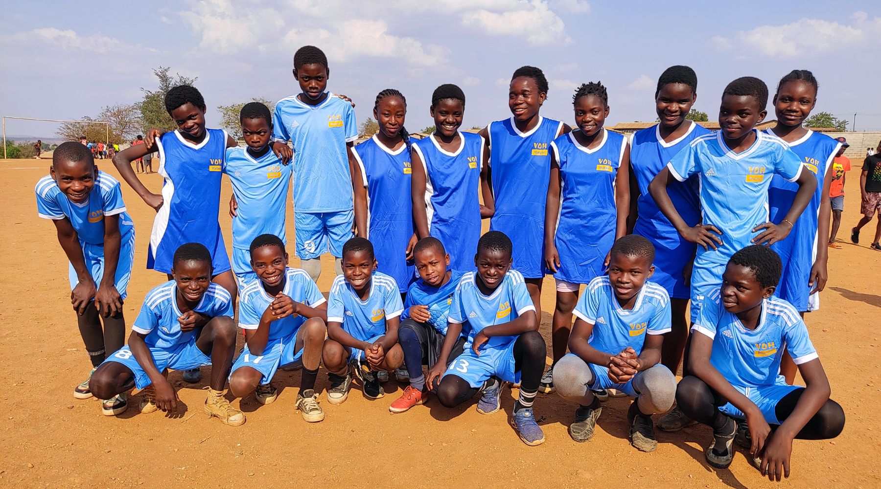 2024.10.28-malawi A group of young people wearing sports uniforms